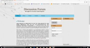 discussion forum with php 300x162 - Online Discussion Forum Site Using PHP - Free Source Code
