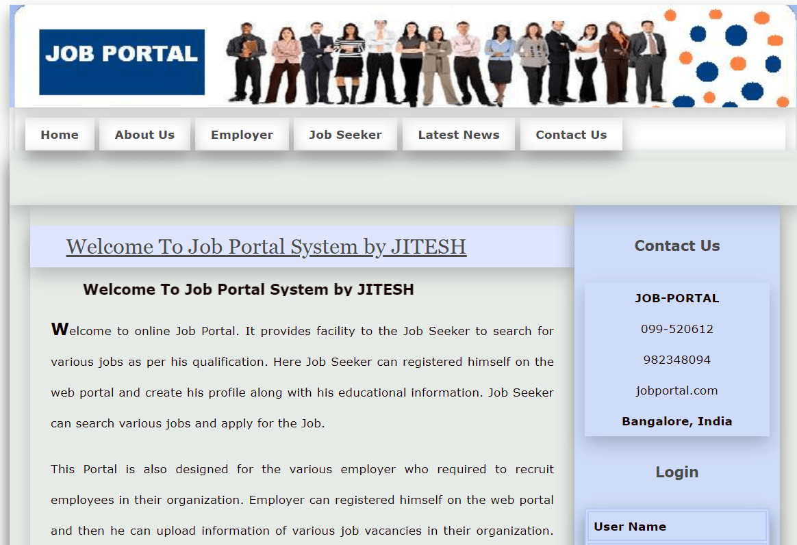 1 87 - Online Job Portal IN PHP, CSS, JavaScript, AND MYSQL | FREE DOWNLOAD