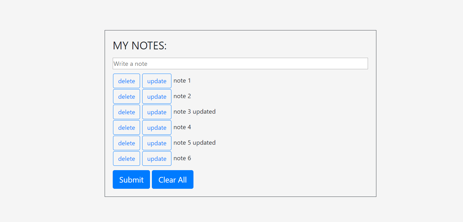 Capture 11 - SIMPLE NOTE APP IN JAVASCRIPT WITH SOURCE CODE