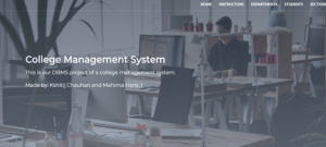 College Management System 300x135 - COLLEGE MANAGEMENT SYSTEM IN REACTJS WITH SOURCE CODE