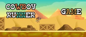 CowboyRunner 300x131 - Cowboy Runner Game In Unity Engine With Source Code