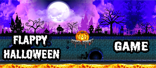 FlappyHalloween - FLAPPY HALLOWEEN GAME IN UNITY ENGINE WITH SOURCE CODE