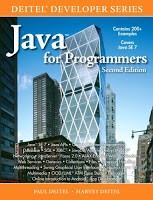 Java for Programmers - Java for Programmers By -Paul Dietel and Harvey Dietel