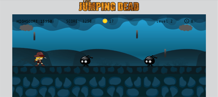 Jumping Dead Game in JavaScript - JUMPING DEAD GAME IN JAVASCRIPT WITH SOURCE CODE