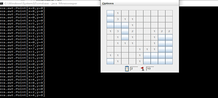 Minesweeper Game In Java AWT Components - Minesweeper Game In Java AWT Components With Source Code