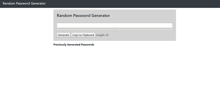 Password Generator In JavaScript - Password Generator In JavaScript With Source Code