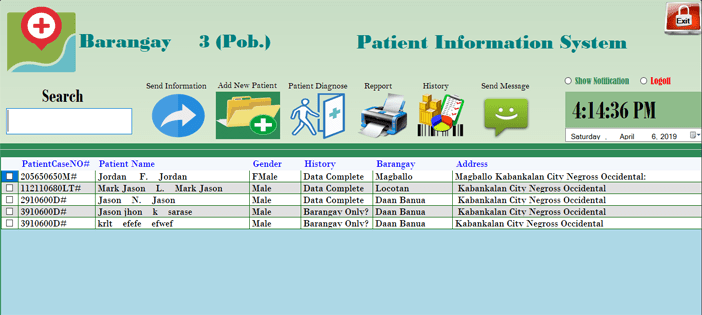 Patient Information System in VBNET - PATIENT INFORMATION SYSTEM IN VB.NET WITH SOURCE CODE