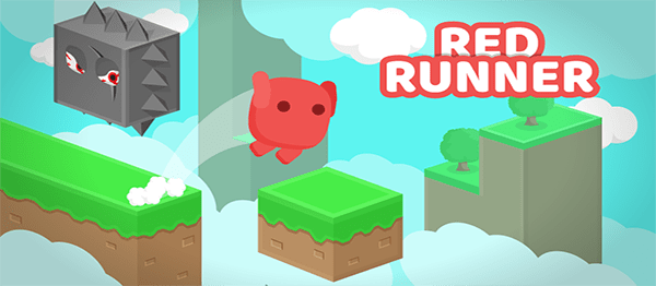 Red Runer Baner - Red Runner Game In UNITY ENGINE With Source Code