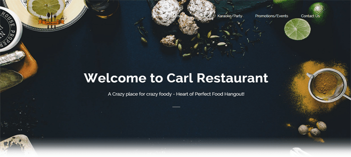 Restaurant Website In JavaScript - RESTAURANT WEBSITE IN JAVASCRIPT WITH SOURCE CODE