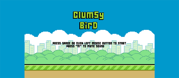Screenshot 12 1 - CLUMSY BIRD GAME IN JAVASCRIPT AND HTML WITH SOURCE CODE