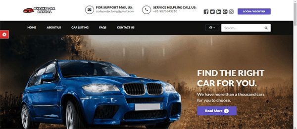 Screenshot 1584000000000000000 - ONLINE CAR RENTAL SYSTEM USING PHP WITH SOURCE CODE