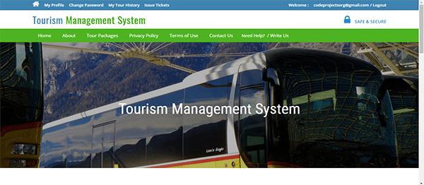 Screenshot 165200000000000000 - TOURISM MANAGEMENT SYSTEM USING PHP WITH SOURCE CODE