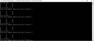 Screenshot 189100000 300x131 - Tic-Tac-Toe Game In C++ With Source Code