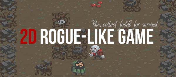 Screenshot 2087000 - 2D Rogue-Like Game Using Unity With Source Code