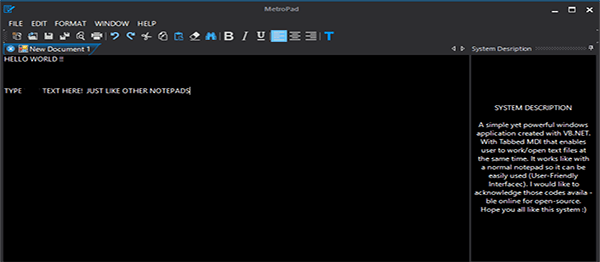 Screenshot 2252 2 - NOTEPAD IN VB.NET WITH SOURCE CODE
