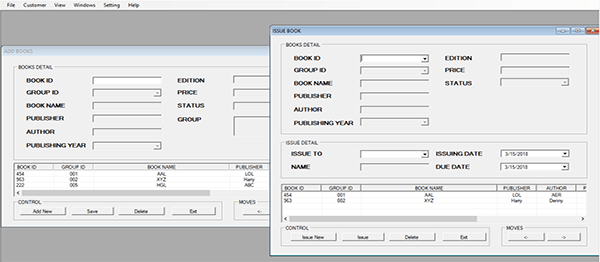 Screenshot 305800 - LIBRARY MANAGEMENT SYSTEM IN VB.NET WITH SOURCE CODE