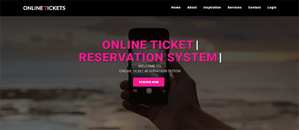 Screenshot 3477000 - ONLINE TICKET RESERVATION SYSTEM IN PHP WITH SOURCE CODE