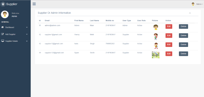 Screenshot 37 - Supplier Management System In PHP With Source Code