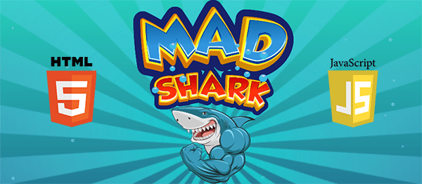 Screenshot 381 1 1 - MAD SHARK GAME IN HTML5 AND JAVASCRIPT WITH SOURCE CODE