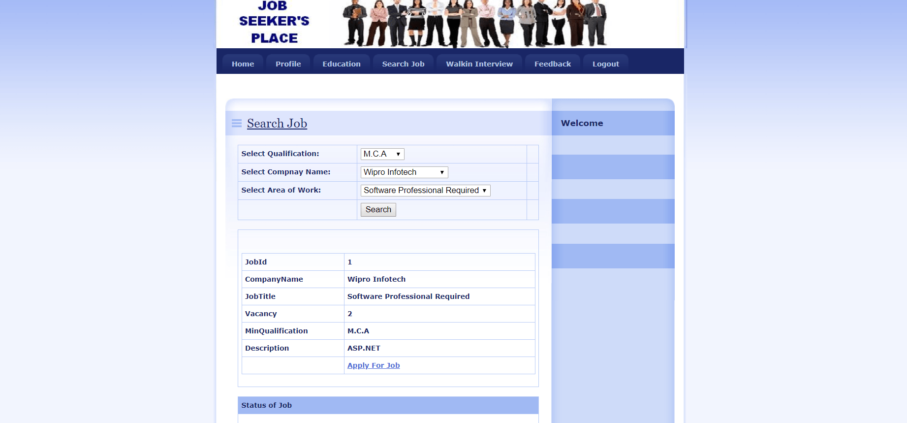 Screenshot 64 - ONLINE JOB PORTAL SYSTEM IN PHP WITH SOURCE CODE