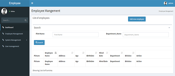 Screenshot 787 1 - EMPLOYEE MANAGEMENT SYSTEM IN PHP USING LARAVEL FRAMEWORK WITH SOURCE CODE