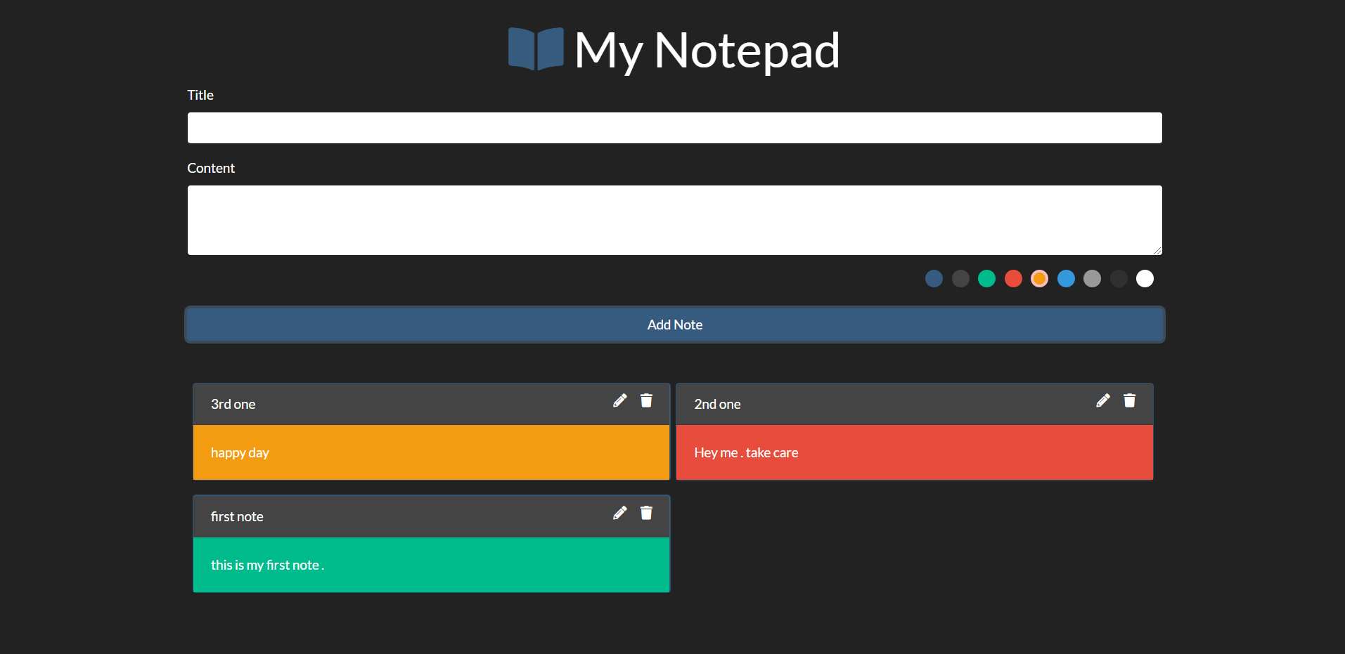 Screenshot 81 - NOTEPAD IN JAVASCRIPT WITH SOURCE CODE
