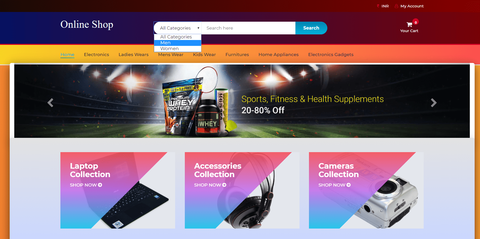 Screenshot 91 - ONLINE SHOPPING SYSTEM IN PHP WITH SOURCE CODE
