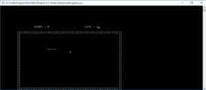 Screenshot 93110 300x131 - Classic Snake Game In C Programming With Source Code