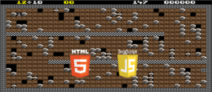 Screenshot Boulder 300x131 - Boulder Dash Game In HTML5, JavaScript With Source Code