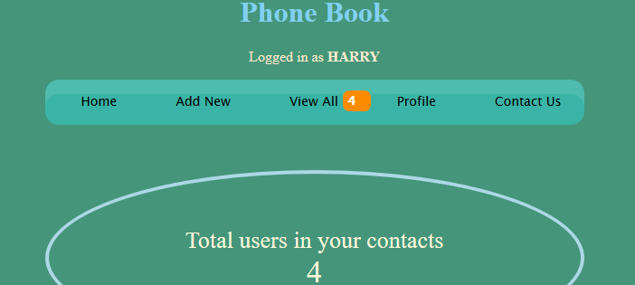 Screenshot PhoneBookPHP - PHONE BOOK IN PHP WITH SOURCE CODE