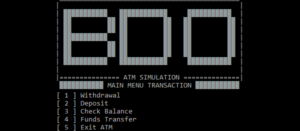 Screenshot atmsimulatorsystemc 300x131 - ATM Simulator System In C++ With Source Code