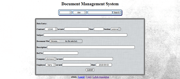 Screenshot documentmanagmentPHP - DOCUMENT MANAGEMENT SYSTEM IN PHP WITH SOURCE CODE