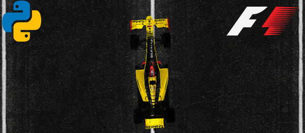 Screenshot f1raceroadPython - F1 RACE ROAD GAME IN PYTHON WITH SOURCE CODE