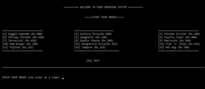Screenshot foodordering 300x131 - BANK ACCOUNT INFORMATION SYSTEM IN C++ WITH SOURCE CODE