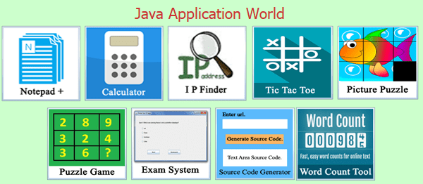 Screenshot javaapp - SIMPLE JAVA PROGRAM COLLECTIONS IN JAVA WITH SOURCE CODE