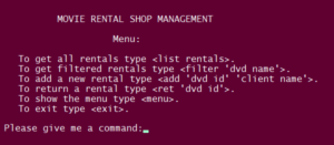 Screenshot movierentalPYTHON 300x131 - Movie Rental Shop Management System In PYTHON With Source Code