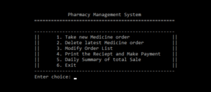 Screenshot pharmacyManagementC 300x131 - TIP CALCULATOR IN JS, HTML WITH SOURCE CODE