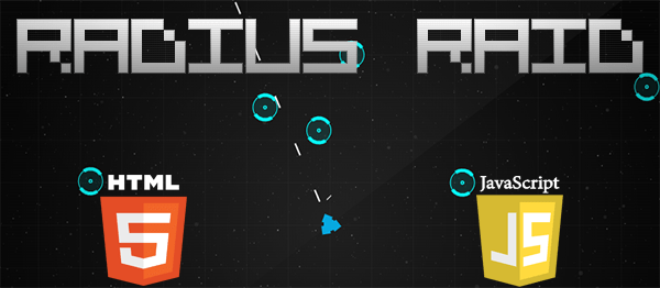 Screenshot radius - SPACE SHOOTER GAME IN HTML5 AND JAVASCRIPT WITH SOURCE CODE