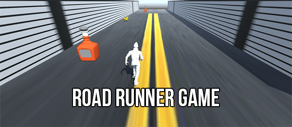 Screenshot roadrunner - Road Runner Game In UNITY ENGINE With Source Code