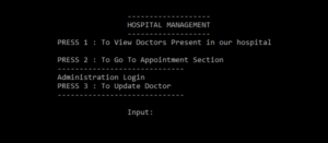 Screenshot simpleHospitalManagement 300x131 - Simple Hospital Management System In C++ With Source Code