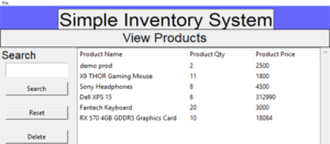 Screenshot simpleInventorySystemPYTHON 300x131 - Simple Inventory System In PYTHON With Source Code