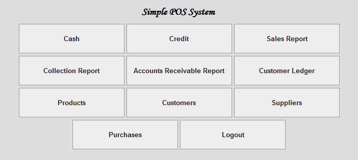 Screenshot simplePOSSYSTEMphp - Simple Point of Sale System In PHP With Source Code