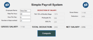 Screenshot simplePayrollVBNET 300x131 - Simple Payroll System In VB.NET With Source Code