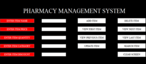 Screenshot simplePharmacyPython 300x131 - Simple Pharmacy Management System In PYTHON With Source Code