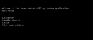 Screenshot supermarket 300x131 - Supermarket Billing System Version 1.2 In C++ With Source Code