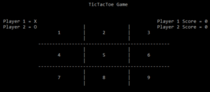 Screenshot tictacJava 300x131 - Console Based Game In Java With Source Code