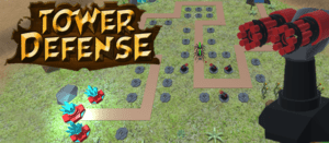 Screenshot towerdefense 300x131 - Tower Defense Game In UNITY ENGINE With Source Code