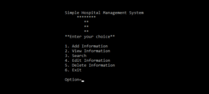 Simple Hospital Management System in C Programming 300x135 - Simple Hospital Management System In C Programming With Source Code