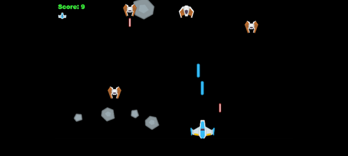 Space Shooter Game in TypeScript - Space Shooter Game In TypeScript Using Phaser With Source Code