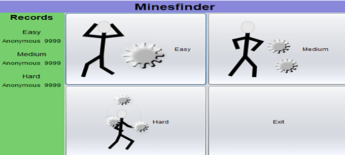 mines finder game in java - MINES FINDER GAME IN JAVA WITH SOURCE CODE